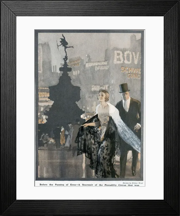 Framed Print : Eros, Piccadilly Circus Framed Print : Eros, Piccadilly Circus