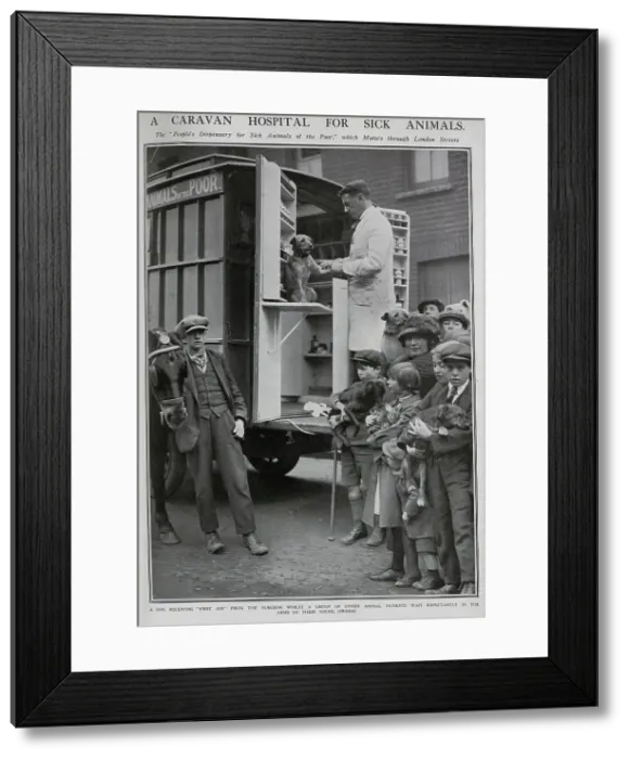 Framed Print : Peoples dispensary for sick animals of the poor Framed Print : Peoples dispensary for sick animals of the poor