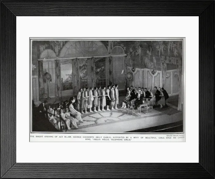 Framed Print : Scene from No No Nanette Framed Print : Scene from No No Nanette