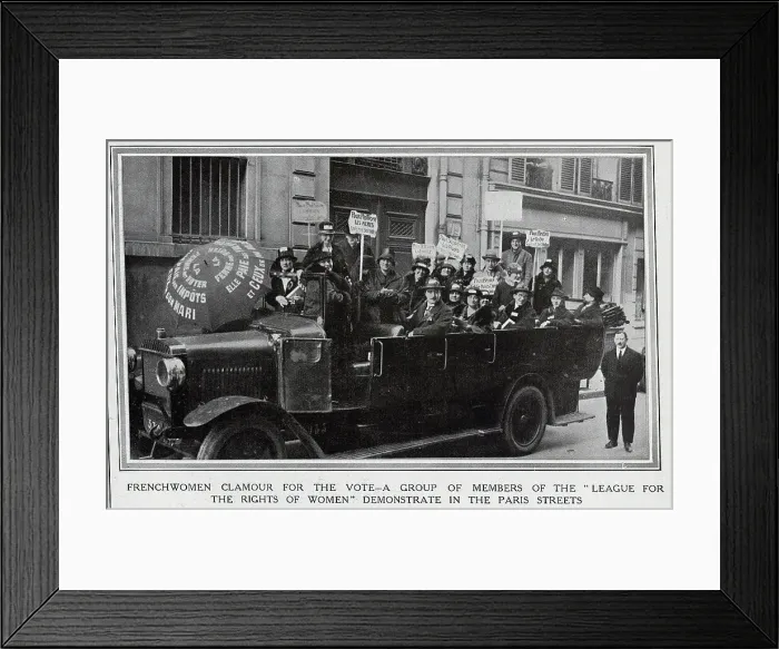 Framed Print : The league for the rights of women Framed Print : The league for the rights of women