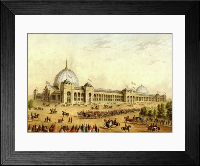 Framed Print : Opening of Great International Exhibition, London Framed Print : Opening of Great International Exhibition, London