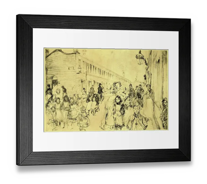 Framed Print : Studies in a London Poor Quarter Framed Print : Studies in a London Poor Quarter