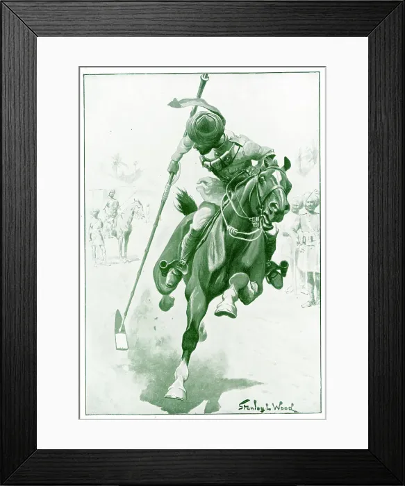 Framed Print : Sowar or trooper of Indian Army on horseback Framed Print : Sowar or trooper of Indian Army on horseback