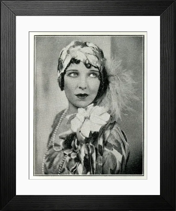 Framed Print : Annette Benson, British film actress Framed Print : Annette Benson, British film actress