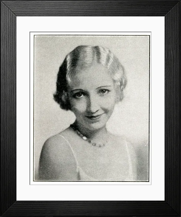 Framed Print : Bessie Love, American-British film actress Framed Print : Bessie Love, American-British film actress