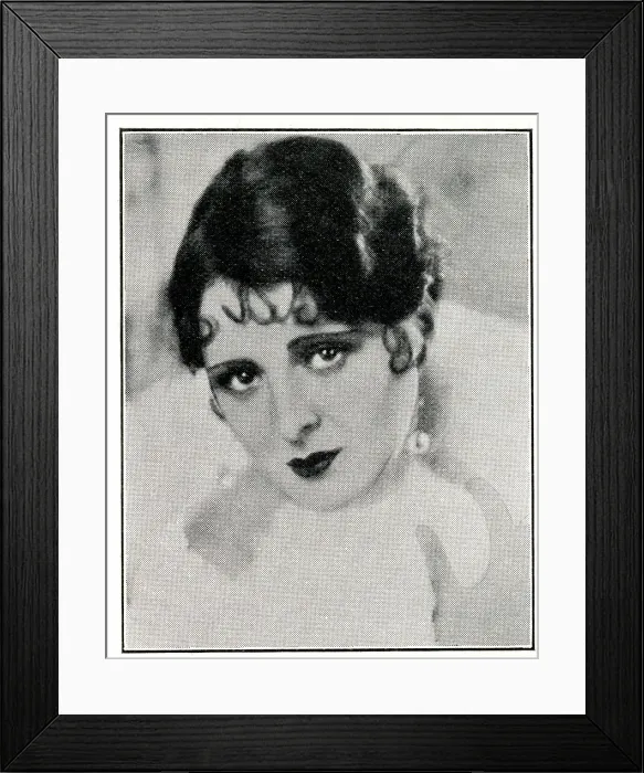 Framed Print : Billie Dove, American film actress Framed Print : Billie Dove, American film actress