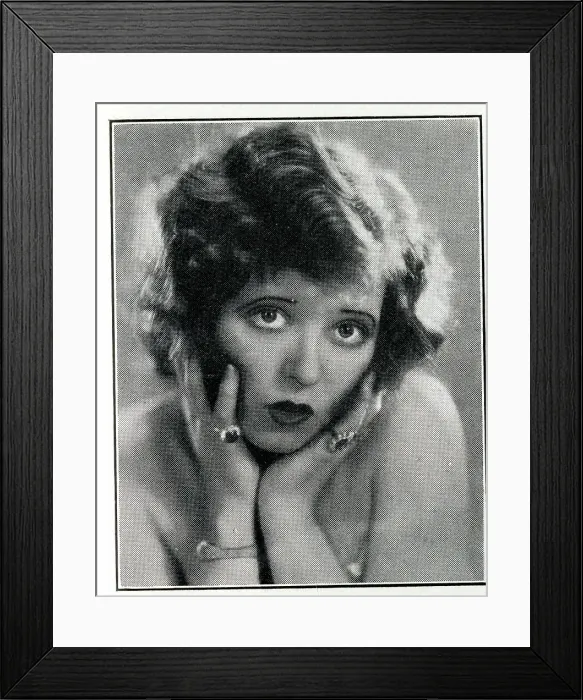 Framed Print : Clara Bow, American film actress Framed Print : Clara Bow, American film actress