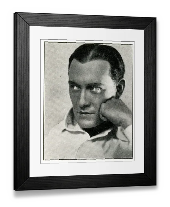 Framed Print : Conrad Nagel, American film, stage, TV and radio actor