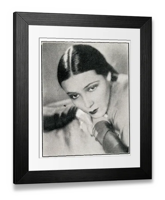 Framed Print : Dolores Del Rio, Mexican film actress Framed Print : Dolores Del Rio, Mexican film actress