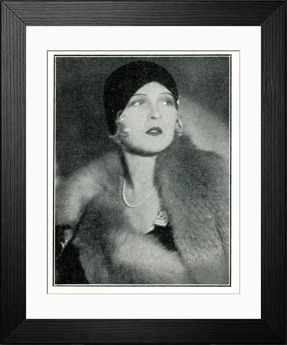 Framed Print : Eve Gray, English film actress Framed Print : Eve Gray, English film actress