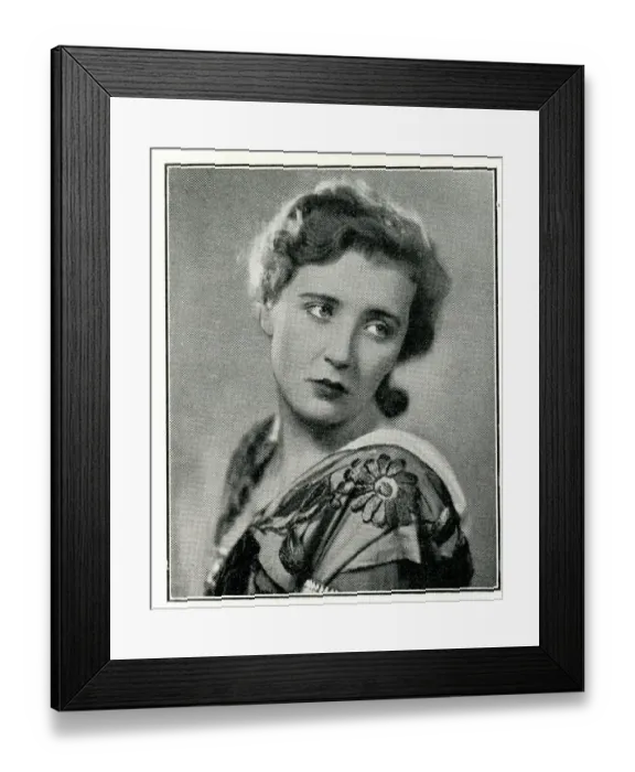 Framed Print : Muriel Angelus, English stage, musical theatre, film actress Framed Print : Muriel Angelus, English stage, musical theatre, film actress
