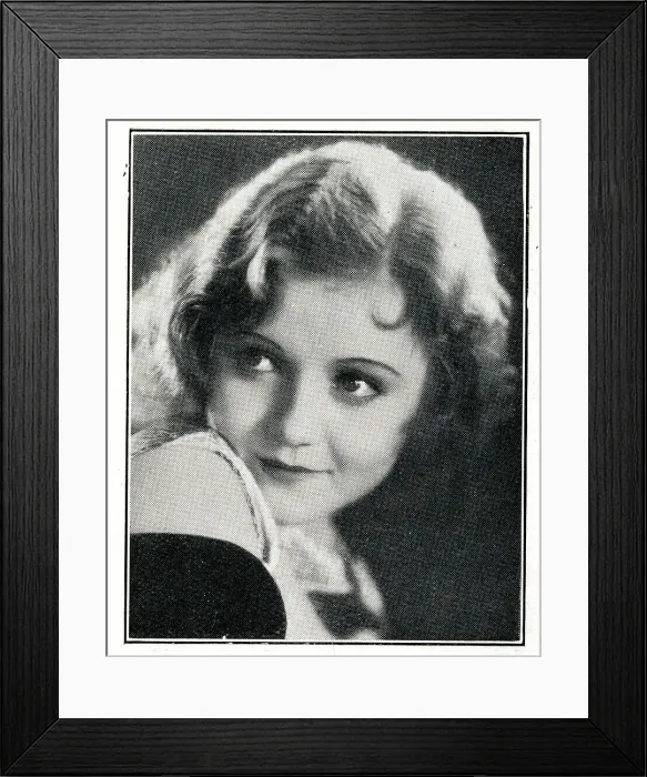 Framed Print : Nancy Carroll, American film, stage and TV actress Framed Print : Nancy Carroll, American film, stage and TV actress