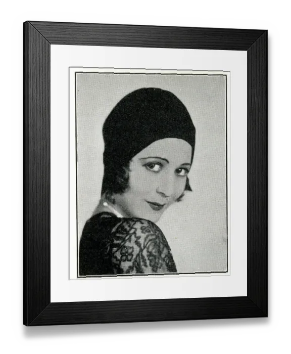 Framed Print : Sharon Lynn, American film actress and singer Framed Print : Sharon Lynn, American film actress and singer