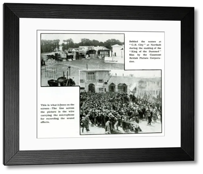 Framed Print : Gaumont British Film Studios at Northolt, West London Framed Print : Gaumont British Film Studios at Northolt, West London
