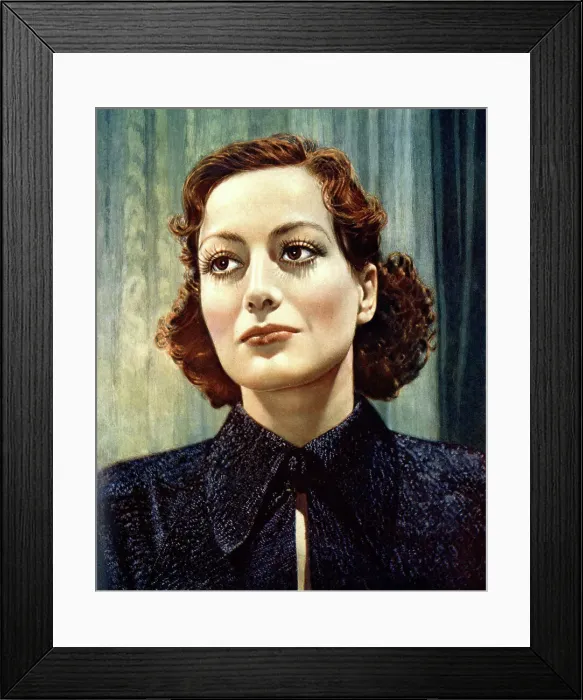 Framed Print : Joan Crawford, American film actress Framed Print : Joan Crawford, American film actress