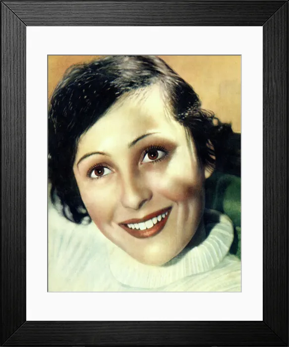 Framed Print : Luise Rainer, German-American-British film actress Framed Print : Luise Rainer, German-American-British film actress