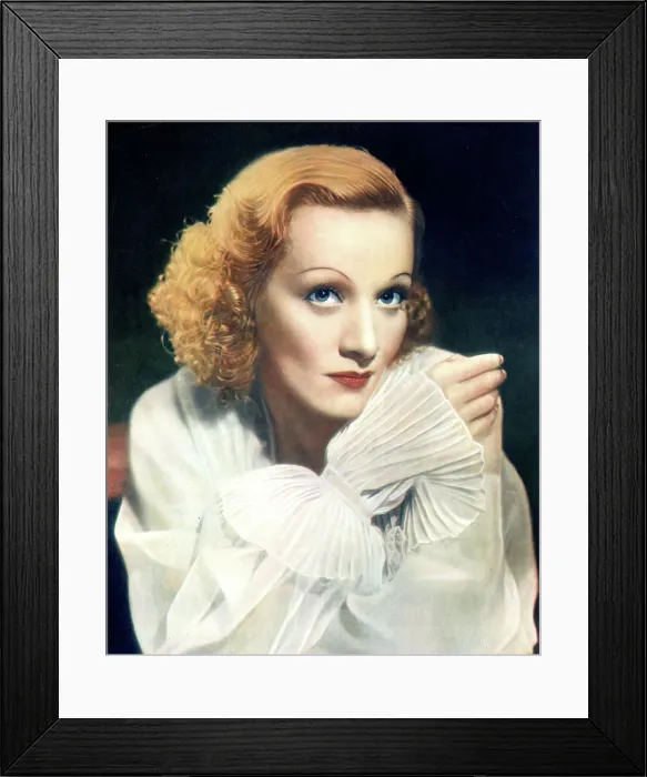 Framed Print : Marlene Dietrich, German-American film actress and singer Framed Print : Marlene Dietrich, German-American film actress and singer
