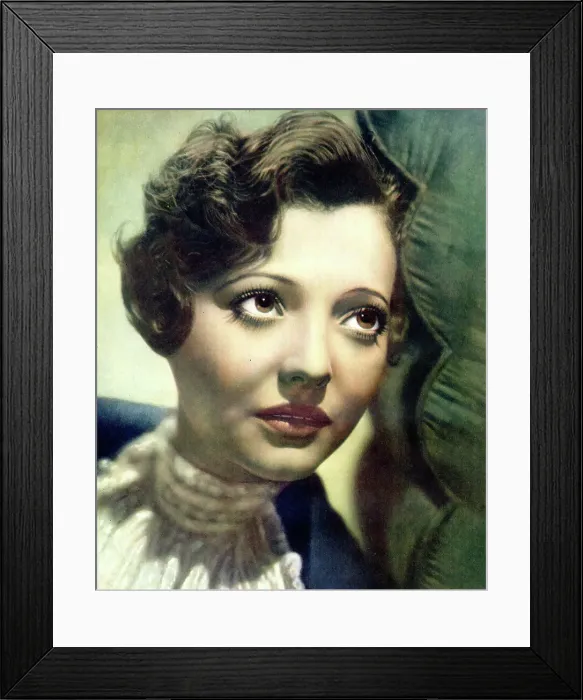 Framed Print : Sylvia Sidney, American stage, screen and film actress