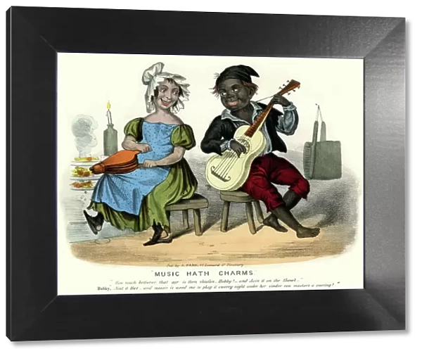 Georgian cartoon, Music Hath Charms