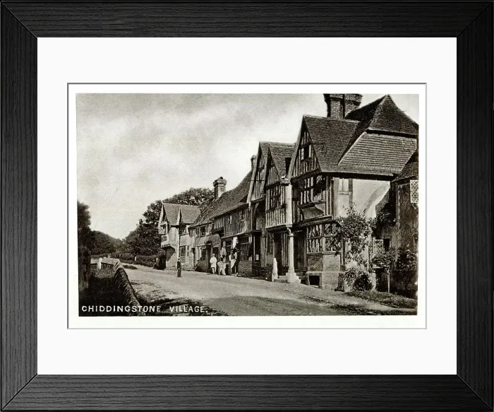 Framed Print : Chiddingstone Village, Kent Framed Print : Chiddingstone Village, Kent