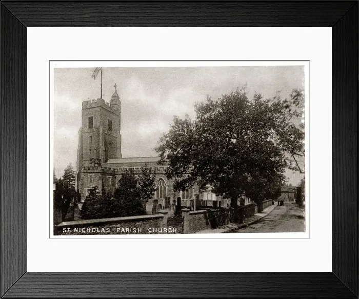 Framed Print : St Nicholas Parish Church, Sevenoaks, Kent Framed Print : St Nicholas Parish Church, Sevenoaks, Kent