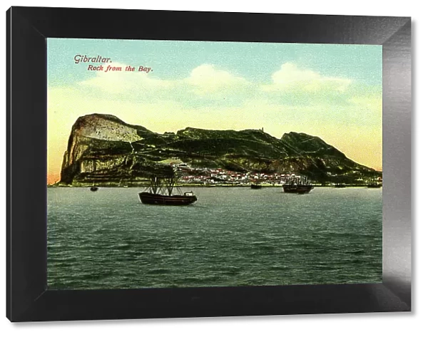 View of the Rock from the Bay, Gibraltar