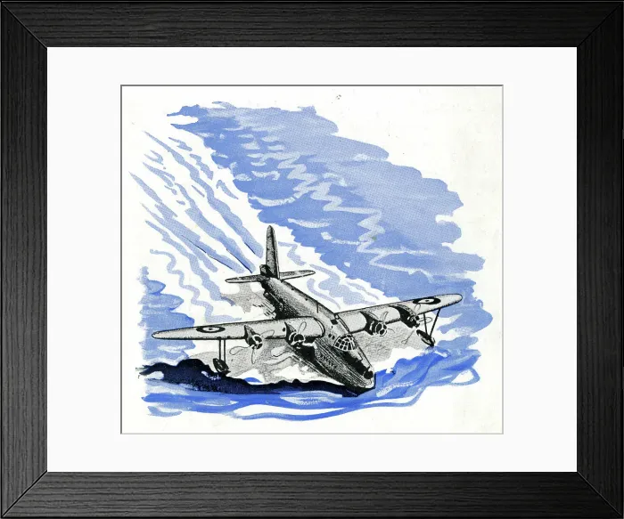 Framed Print : RAF sea plane, WW2 Framed Print : RAF sea plane, WW2