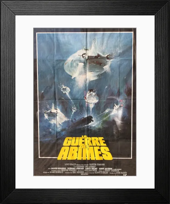 Framed Print : RMS Titanic - poster, French version of Raise the Titanic Framed Print : RMS Titanic - poster, French version of Raise the Titanic