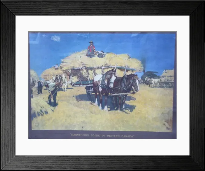 Framed Print : Poster, Canadian Pacific Railways Framed Print : Poster, Canadian Pacific Railways