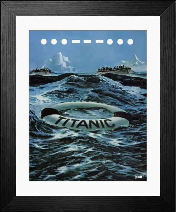 Framed Print : RMS Titanic - SOS Titanic film Framed Print : RMS Titanic - SOS Titanic film