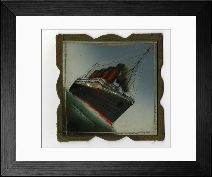 Framed Print : RMS Olympic, White Star liner Framed Print : RMS Olympic, White Star liner