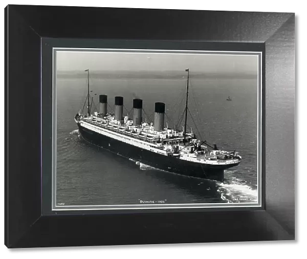 RMS Olympic at sea