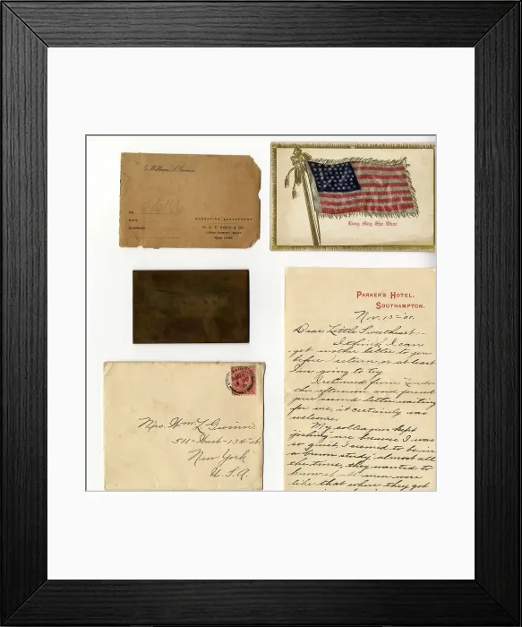 Framed Print : RMS Titanic - William Logan Gwinn items Framed Print : RMS Titanic - William Logan Gwinn items