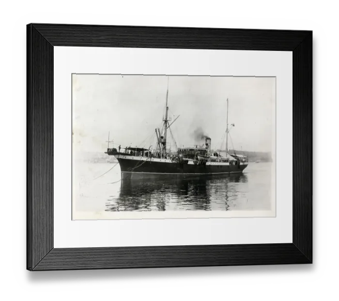 Framed Print : RMS Titanic - CS Mackay-Bennett cable-laying ship Framed Print : RMS Titanic - CS Mackay-Bennett cable-laying ship