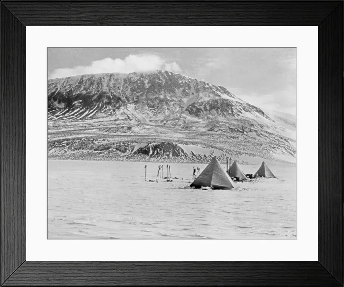 Framed Print : Robert Falcon Scott, Terra Nova Expedition, Antarctic Framed Print : Robert Falcon Scott, Terra Nova Expedition, Antarctic