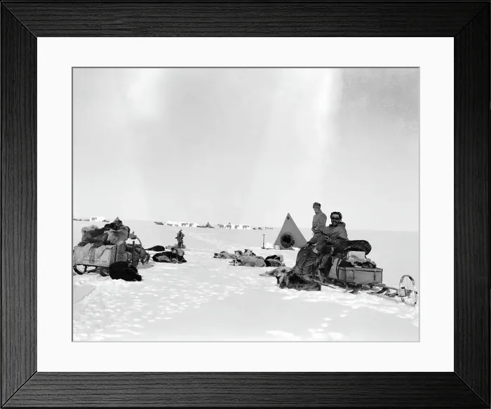 Framed Print : Robert Falcon Scott, Terra Nova Expedition, Antarctic Framed Print : Robert Falcon Scott, Terra Nova Expedition, Antarctic