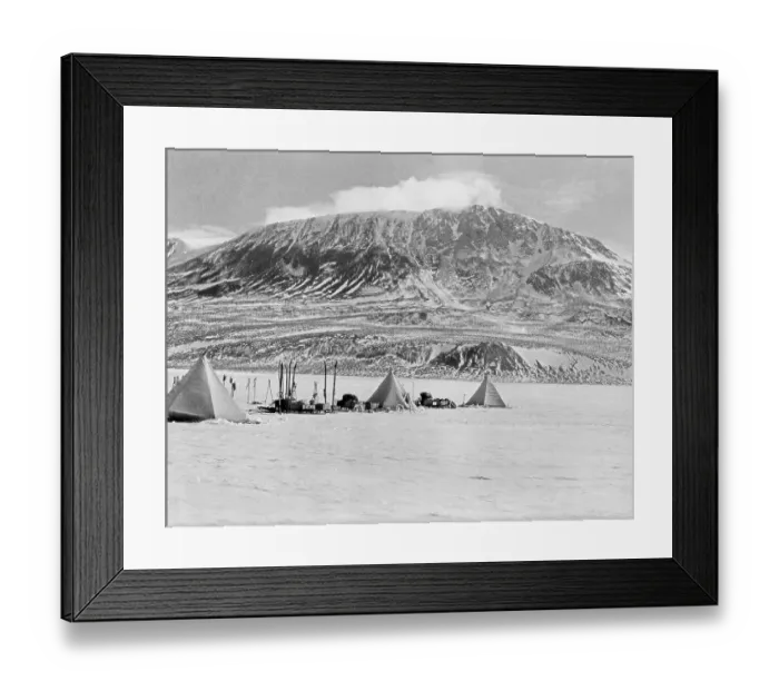 Framed Print : Robert Falcon Scott, Terra Nova Expedition, Antarctic Framed Print : Robert Falcon Scott, Terra Nova Expedition, Antarctic