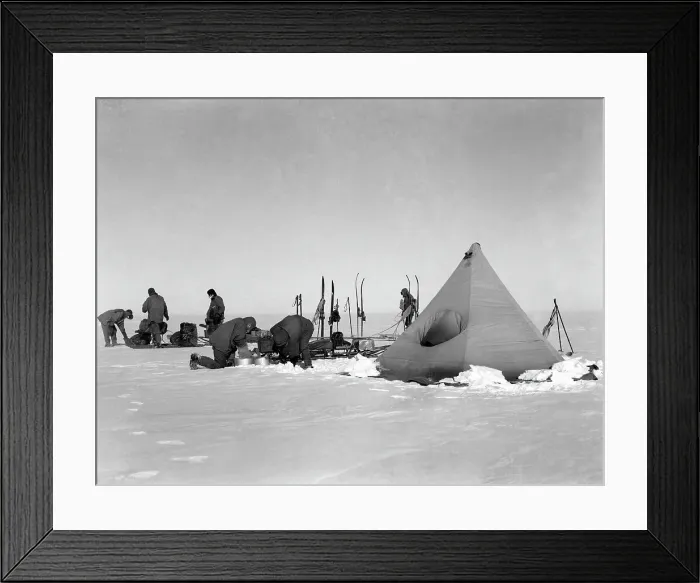 Framed Print : Robert Falcon Scott, Terra Nova Expedition, Antarctic Framed Print : Robert Falcon Scott, Terra Nova Expedition, Antarctic