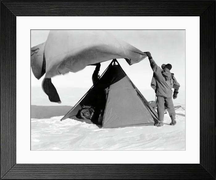 Framed Print : Robert Falcon Scott, Terra Nova Expedition, Antarctic Framed Print : Robert Falcon Scott, Terra Nova Expedition, Antarctic
