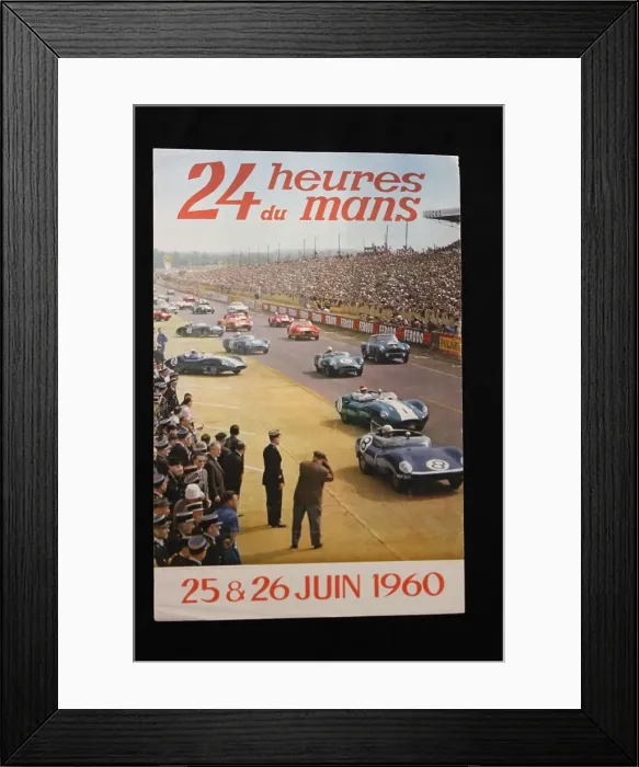 Framed Print : Le Mans 24 hour race, 25-26 June 1960 Framed Print : Le Mans 24 hour race, 25-26 June 1960