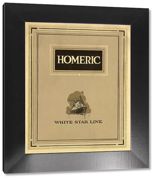 White Star Line - RMS Homeric brochure