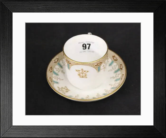 Framed Print : White Star Line - Stonier and Co cup and saucer Framed Print : White Star Line - Stonier and Co cup and saucer