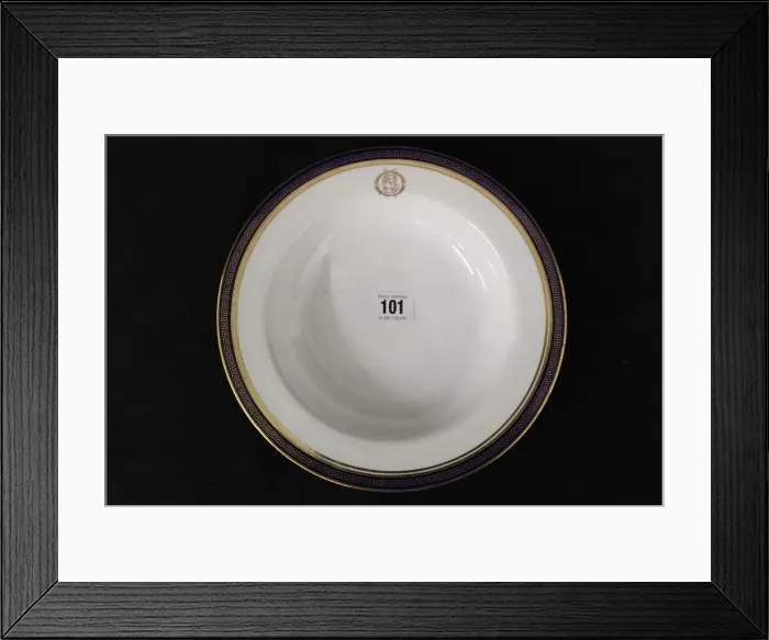 Framed Print : White Star Line - Stonier and Co Copeland Spode plate Framed Print : White Star Line - Stonier and Co Copeland Spode plate