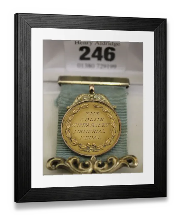 Framed Print : RMS Titanic - Maria Robinson's gold memorial medal Framed Print : RMS Titanic - Maria Robinson's gold memorial medal