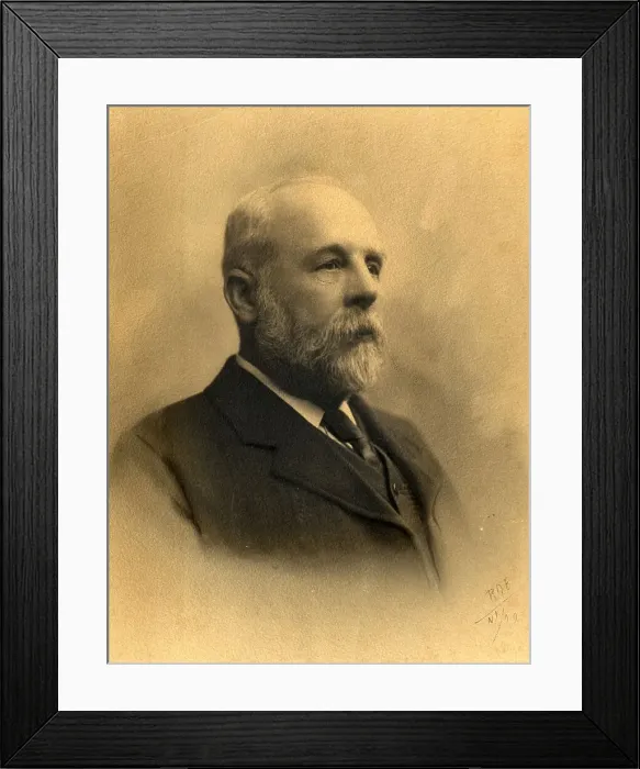 Framed Print : Captain Edward J. Smith, portrait photograph Framed Print : Captain Edward J. Smith, portrait photograph