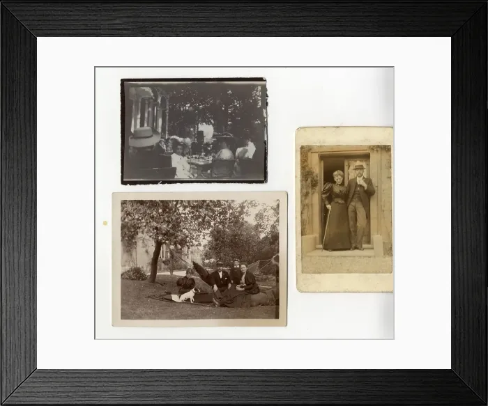 Framed Print : Captain Edward J. Smith, three photographs Framed Print : Captain Edward J. Smith, three photographs