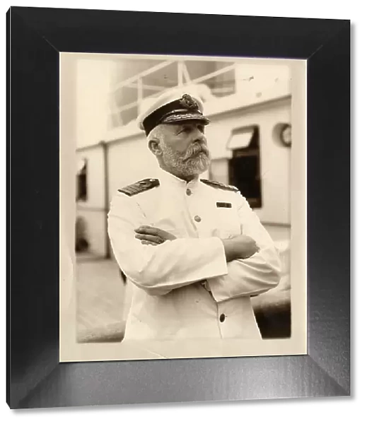 Captain Edward J. Smith on board RMS Olympic