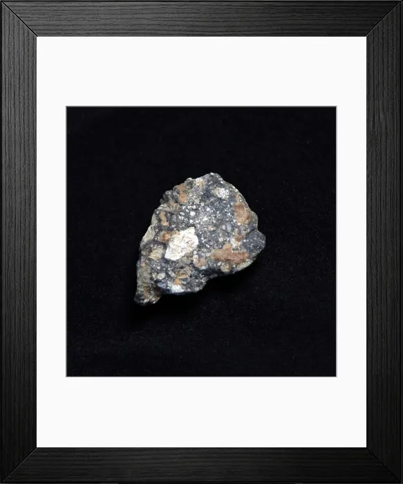 Framed Print : Space Memorabilia - lunar meteorite Framed Print : Space Memorabilia - lunar meteorite