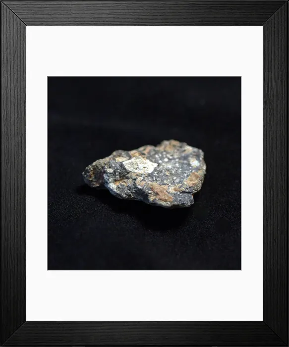 Framed Print : Space Memorabilia - lunar meteorite Framed Print : Space Memorabilia - lunar meteorite