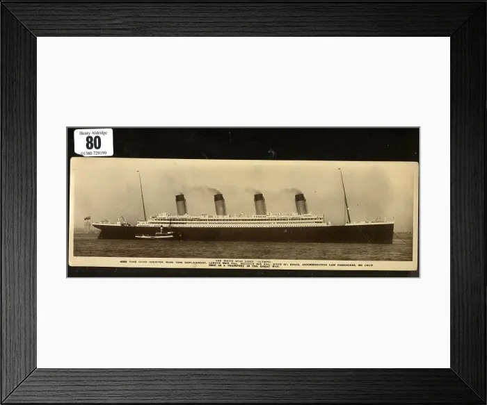 Framed Print : White Star Line, RMS Olympic - postcard Framed Print : White Star Line, RMS Olympic - postcard